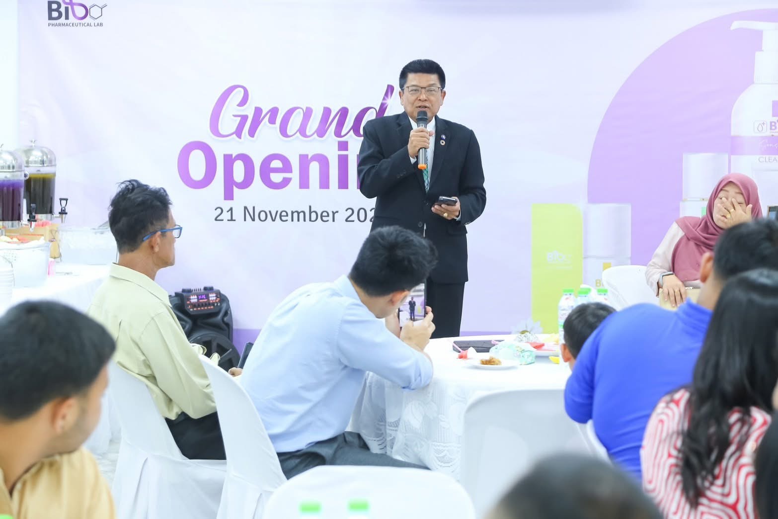 ทำบุญบริษัท ไบโอ ฟาร์มาซูติคอล เเล็บ จำกัด